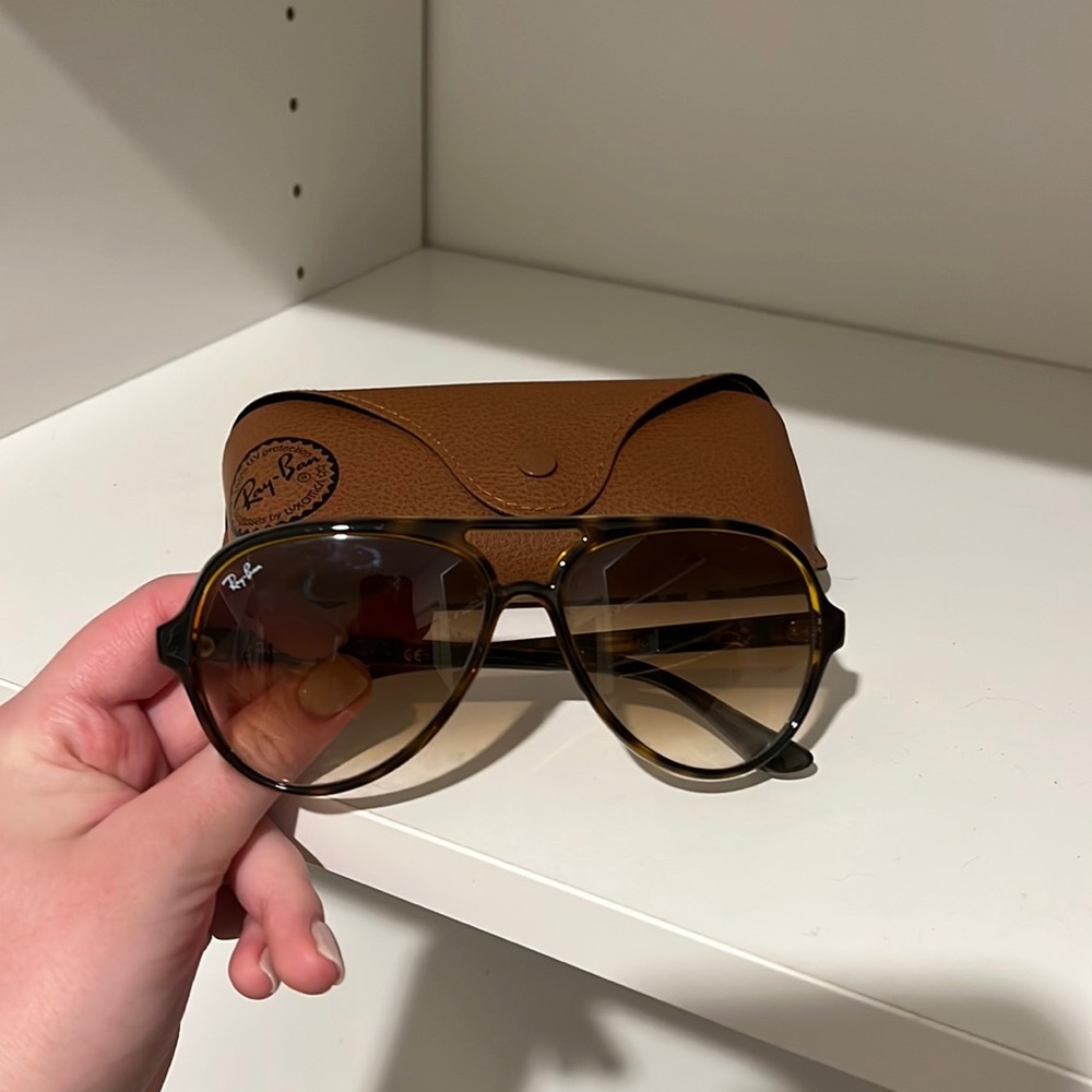 CATS 5000 Ray Ban Sunglasses Brown Tortoise Shell Leopard